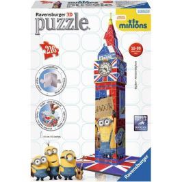 Ravensburger Puzzle Mimoňové 3D Big Ben 216 dílků
