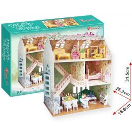 Puzzle 3D Domek snů pro panenky – 160 dílků