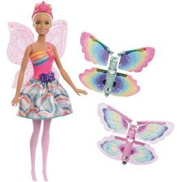 Barbie Barbie létající víla s křídly blondýnka