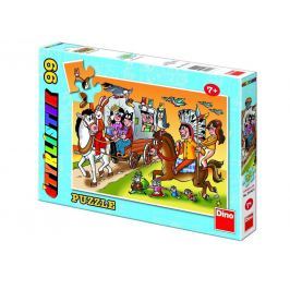 Puzzle Čtyřlístek Dostavník 99 dílků