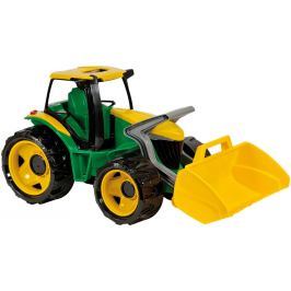 LENA 2080 Traktor se lžící a bagrem zeleno žlutý 107cm