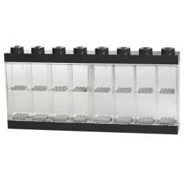 LEGO sběratelská skříňka na 16 minifigurek - černá
