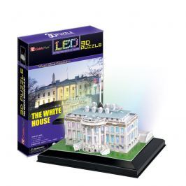 Puzzle 3D White House / led svítící