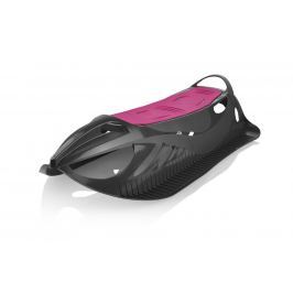 Sáně Neon grip monster černo/růžová