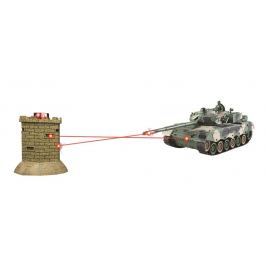 EPline Bojující RC tank 1:28 - interaktivní IR bitva Leopard II vs pevnost