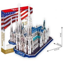 Puzzle 3D Katedrála Sv.Patrika - 117 dílků