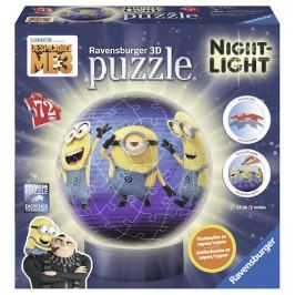 Ravensburger Puzzle Mimoňové 72 dílků: Já Padouch 3 svítící puzzleball