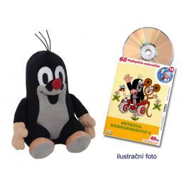 Krtek 15 cm mluvící + DVD