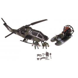 Vojenský set s helikoptérou
