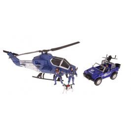 Policejní set s helikoptérou