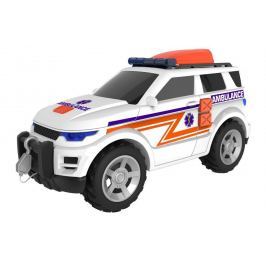 Temasterz záchranný jeep se zvukem a světlem