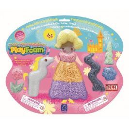 PEXI Modelína/Plastelína Princezna a přátelé kuličková Play Foam na kartě