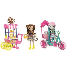Mattel Enchantimals herní set na kolech