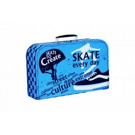 Kufřík Skate modro/černý 35 cm