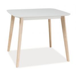 Moderní jídelní stolek 90 cm v bílé barvě KN351