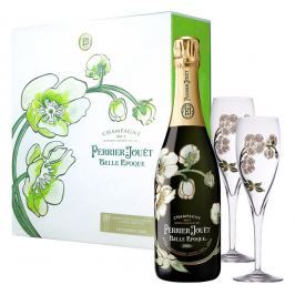 Perrier Jouët Cuvée Belle Epoque 2007 0,75l 12% + 2x sklo GB