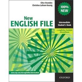 New English file Intermediate Student´s book + Czech wordlist