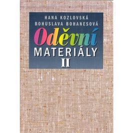 Oděvní materiály II: Pro 1 ročník SOU a SOŠ