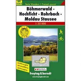 5262 Böhmerwald-Hochficht-Rohrbach 1:35 000: Turistická mapa
