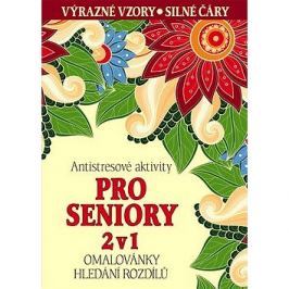 Antistresové aktivity pro seniory 2 v 1: Omalovánky, hledání rozdílů